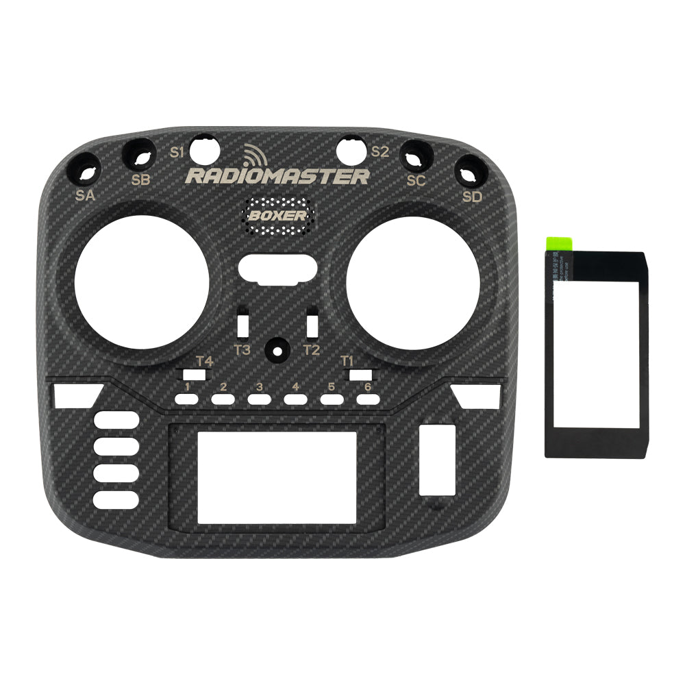Boxer Carbon Fiber Faceplate Set