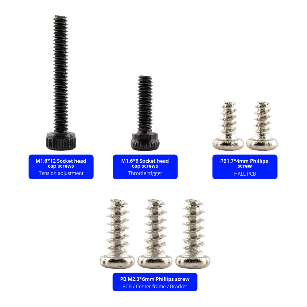 MT12 Trigger Screw Set