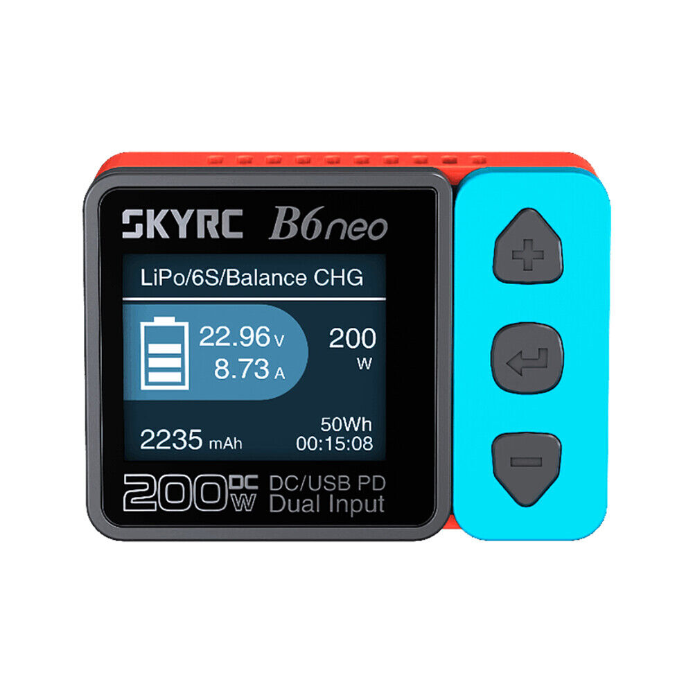 SkyRC B6 Neo 200w DC Smart Charger with DC/PD Dual input