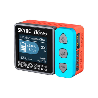 SkyRC B6 Neo 200w DC Smart Charger with DC/PD Dual input