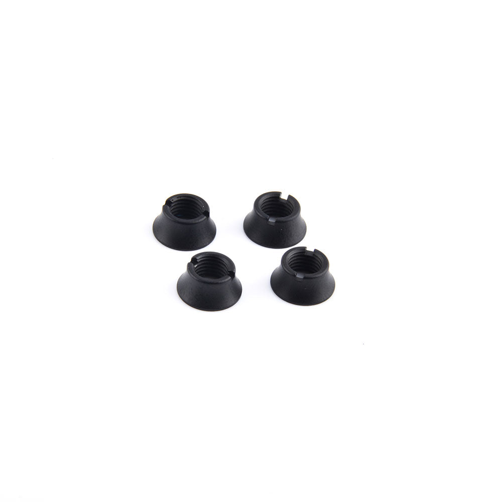TX16S Replacement Satin Black Switch Nuts Tall