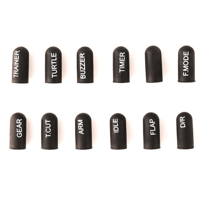 12pcs Labeled Silicon Switch Cover Set (Short/ Long)