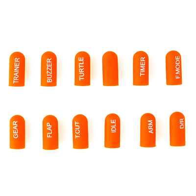 12pcs Labeled Silicon Switch Cover Set (Short/ Long)