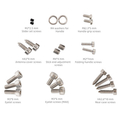 External Screw Set for TX16S